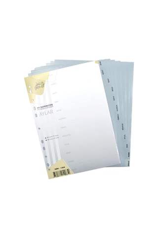 Gen Of Ayraç Seperatör Türkçe 12 Ay 3 Adet Gen 1304