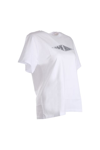 Levi's Oversize Minimalist Erkek T-shirt - Kısa Kol - Günlük Beyaz