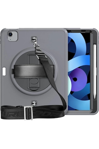 Newface İpad Uyumlu Pro 11 2020 Kılıf Strap-c Otterbox Tablet Kapak Glblseme - 56 - Gri