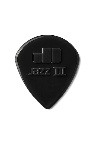 Jim Dunlop 47r3s Gitar Penası 3 Adet Nylon Jazz Iıı Black Pena