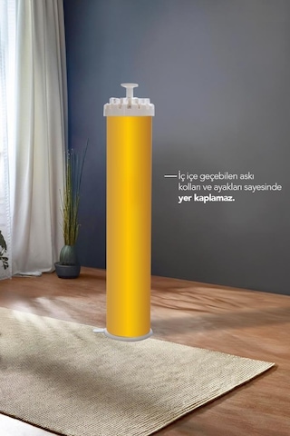 House Plus Hely Açılıp Kapanabilir 360 Dönebilen Kurutmalık Askısı Gold Krt57058-5 Altın