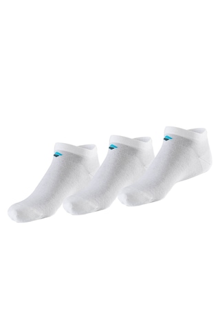 Bonny Silver Koku Yapmayan Patik Gümüş Çorap 3'lü Paket Beyaz
