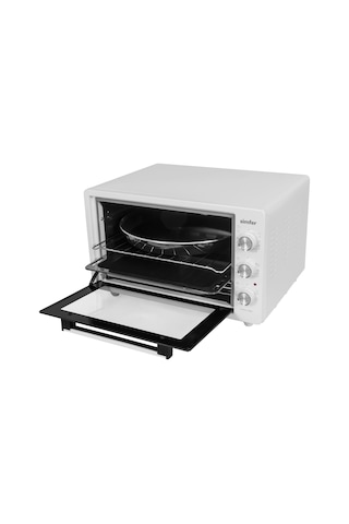 Simfer 4242 Beyaz 42 LT Turbo Fan Mini / Midi Fırın - 6 Fonksiyon,Yoğurt Yapma, Buz Çözme & İç Aydınlatma