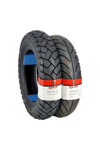 Ralco Tyres 90/100-10 Ve 90/90-10 Tubeless - Dubleks Motosiklet Lastik Takımı