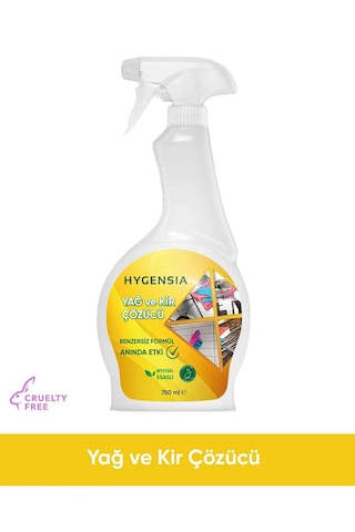 Hygensia Yağ ve Kir Çözücü 750 ML