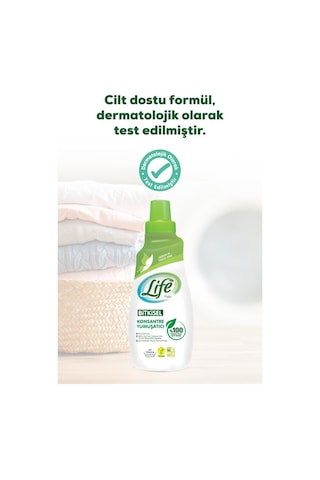 Vegan Bitkisel Konsantre Çamaşır Yumuşatıcısı 1500 Ml X 3 Adet 3'lü Set