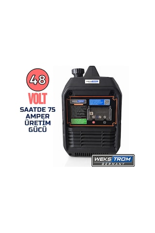 Wekstrom Germany 48 Volt, 3500 Wattt Dc Jeneratör Otomatik Akü Şarj Jeneratörü