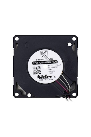Nidec 3705 Sessiz Soğutma Fanı 5v Dc 150ma Kompakt Ve Sessiz Çalışma