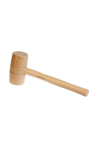 Proalet Ahşap Tokmak, El Yapımı Doğal Ağaç, Marangozluk Tokmağı, Gemicilik El Aleti, Mutfak, Kuruyemiş Ve Zanaat İçin, Ergonomik Saplı, Tahta, Dayanıklı Yapı