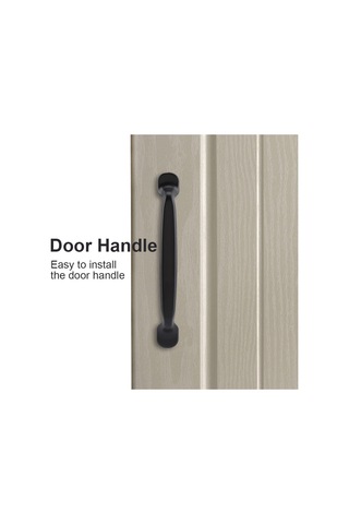 Yaleker Alüminyum Kasa Dolap Çekmecesi Kolu Siyah Amerikan Stili Dayanıklı Kurulumlu 9004-128 Mesafe Diğer