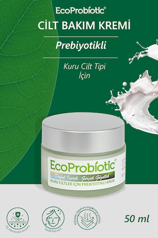 Prebiyotikli Cilt Kremi 50 Ml- Aydınlatıcı Etki - Kuru Cilt Tipi