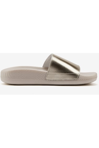 Skechers Hyper Slide - Shine On Kadın Altın Terlik 140431 Gld Altın