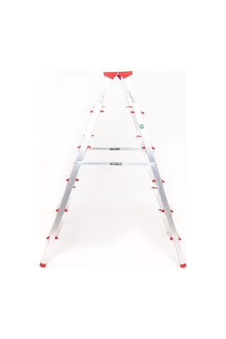 Alüminyum Çift Çıkışlı 6 Basamaklı Merdiven 137Cm Accm.04