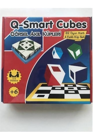 Elif Iş Eğitim Elif Q-Bitz Görsel Beceri Küpleri Akıl Ve Zeka Oyunu Smart Cubes