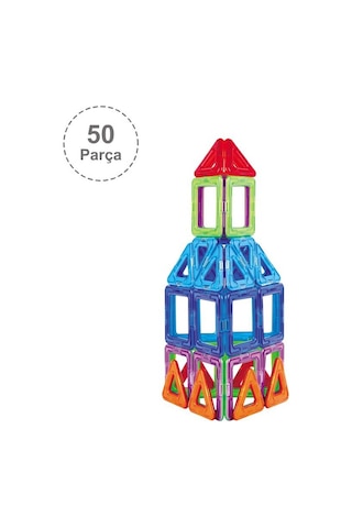 Magformers Mıknatıslı Basic Set - 50 Parça