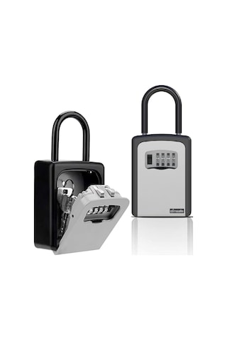İnsafe Isc802key Şifreli Çelik Kasa, Anahtar Kasası, Anahtar Dolabı, Gri Diğer