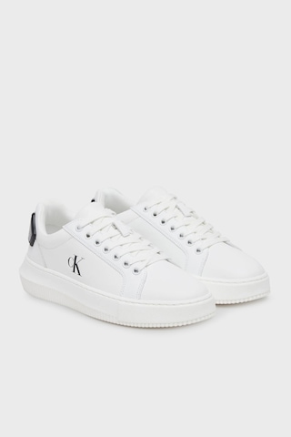 Calvin Klein Bayan Ayakkabı Yw0yw01846 01w Beyaz-siyah Beyaz-siyah