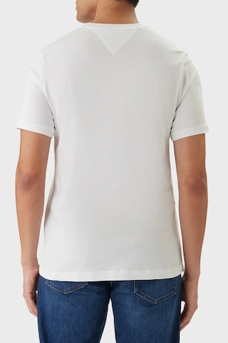 Tommy Hilfiger Erkek T Shirt Mw0mw42368 Ybr Beyaz