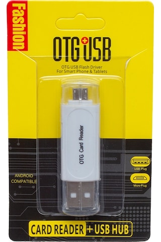 Powermaster Usb To Mıcro Usb Kart Okuyucu Otg Çevirici