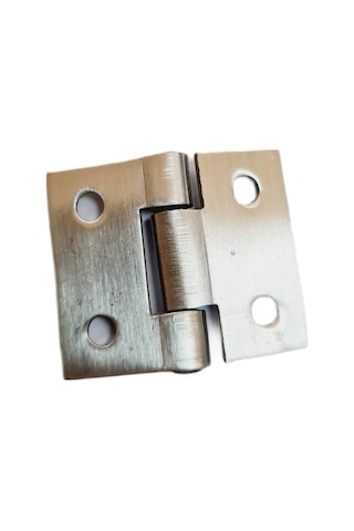 Paslanmaz Çelik 4 Cm Dar Yaprak Menteşe 40x36x1 Mm Dayanıklı Mini Menteşe 5 Li Set