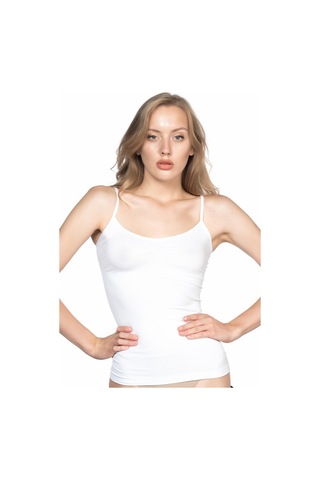 Beyaz Mı Emay 5011 Soft Ripli Atlet Beyaz