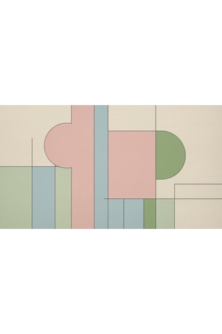 Soyut Tablo Modern Minimalist Soyut Sanat 03 Çerçevesiz 90x60cm Pvc Tablo