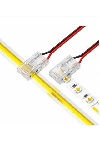 10mm Cob+smd Şerit+kablo T-l Bağlantı Konnektörü 5 Adet