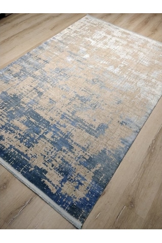 Türkmen Halı Pavia 1696A Mavi 160X230 Cm Ipeksi Salon Halısı