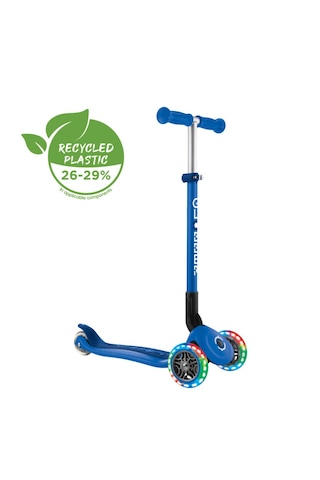 Globber Primo Katlanabilir - Çocuklar Için 3 Tekerlekli Scooter-Lacivert