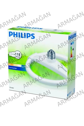 Philips Simit Ampul Ouick Fix Circular E27 24W Duylu