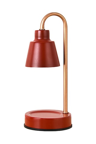 Yifomall Küçük Boy Metal Akıllı Mum Ergitici Lambası - 110v Abd/japon Versiyonu, Kırmızı, Işık Seviyesi Ayarlı, Evde/yatak Odası Kullanıma Uygun