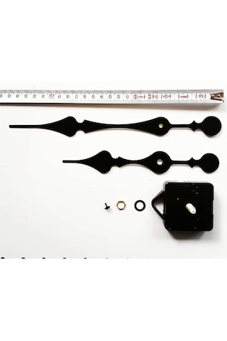 Duvar Saati Mekanizması Büyük Boy Akrep Yelkovan Motor Diğer