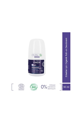 Eau Thermale Jonzac Erkekler İçin Organik Roll On Deodorant 50ml