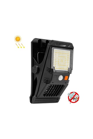 Sones E-smarter W7104-1 Klipsli Yama Güneş Enerjili Duvar Lambası Sivrisinek Öldürücü Lamba Taşınabilir Vücut Sensörlü Açık Bahçe Lambası