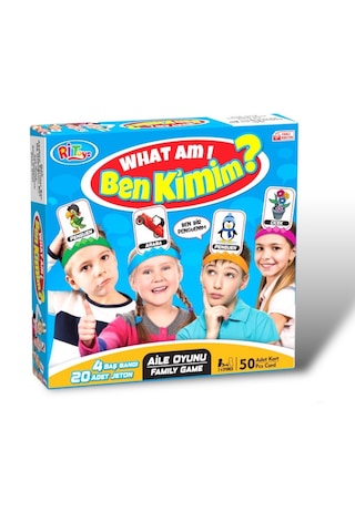What Am I Ben Kimim Akıl Zeka Aile Kutu Oyunu Oyuncak What Am I Ben Kimim Akıl Zeka Aile Kutu Oyunu Oyuncak