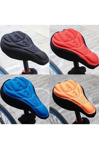 Fochsia Kırmızı Stil 3d Kaymaz Bisiklet Minderi Kaymaz Kumaş Ayarlanabilir Bisiklet Havacılık Ya Altın