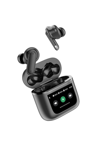 Erpaks Pera 01-BK TWS ANC+ENC Dokunmatik Ekranlı Bluetooth Kulaklık