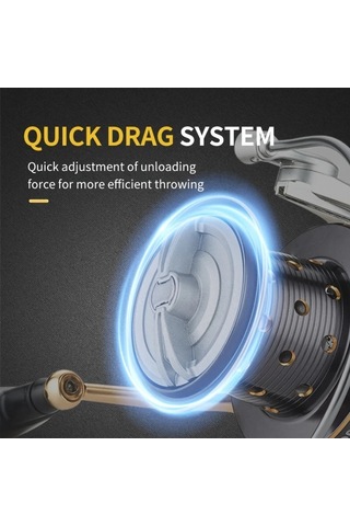 Motion003 Xsharks Kf14000 Uzun Mesafe Atış Balıkçılık Makinesi Paslanmaz Çelik Rulmanlar 4 6 1 Dişli Oranı Hafif Tasarım Tatlısu Tuzlu Su Balıkçılık