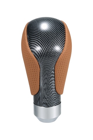 Lemestar Otomatik Vites Kolu - Gm İçin Kahverengi Pu Deri Abs Malzeme