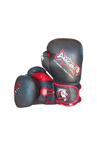 Kogam Dragon Supreme Deri Kick Boks, Muay Thai Ve Boks Eldiveni Siyah