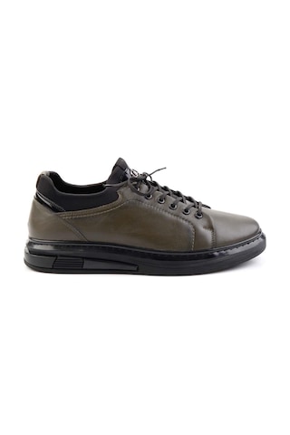 Bambi Haki Hakiki Deri Erkek Sneaker E01018198303 Haki