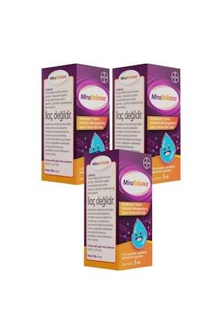 Mirabalance Probiyotik Damla 5 Ml X 3 Adet
