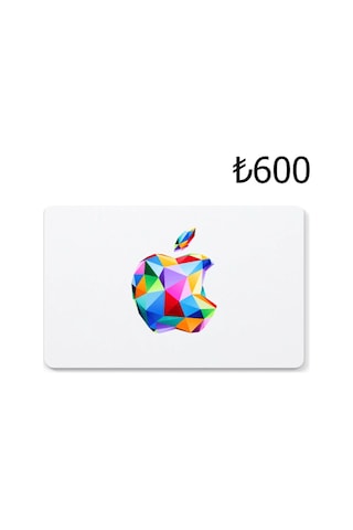App Store 600 Tl Hediye Kartı Gift Card