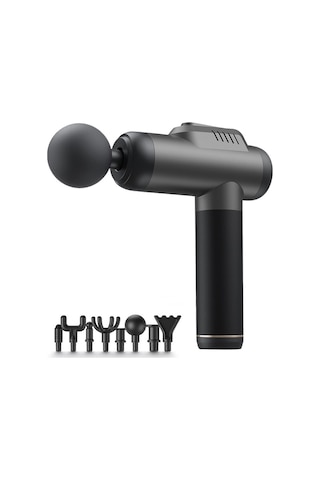 Sones Kaslar Rahatlatıcı Masaj Aleti Fitness Ekipmanı Fasya Tabancası, Renk: Amiral Gemisi Yükseltmesi 6 Vites Gri Çok Renkli