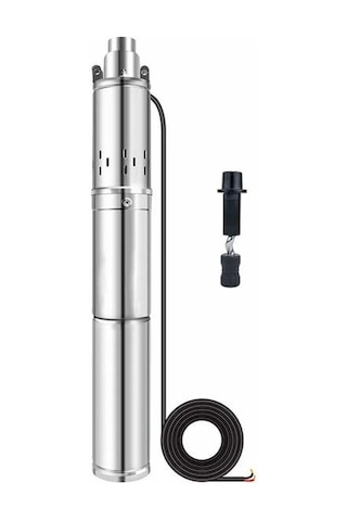 48 Volt 750 Watt Dc Solar Güneş Enerjili Fırçasız Dalgıç Pompa 90 Mss 2 M³/h