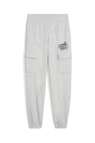 Puma Mid90s Cargo Çocuk Gri Eşofman Altı Gri