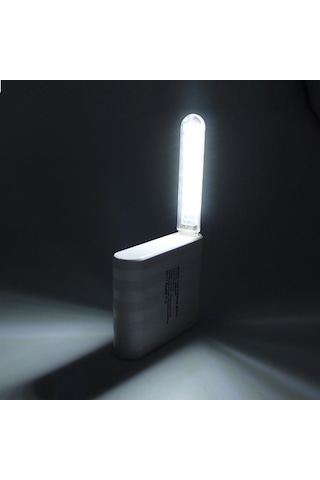 Unichrome Appa Taşınabilir 8 Ledli Büyük Flash USB Led Işık Gece Lambası Çok Renkli