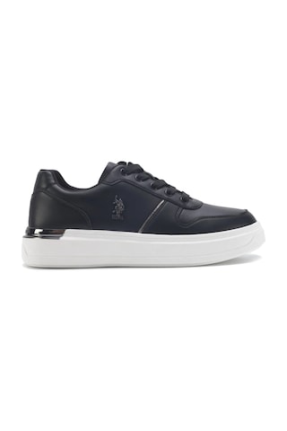 U.S. Polo Assn. Alka Kadın Sneaker Ayakkabı Ckr00817 Siyah - Beyaz