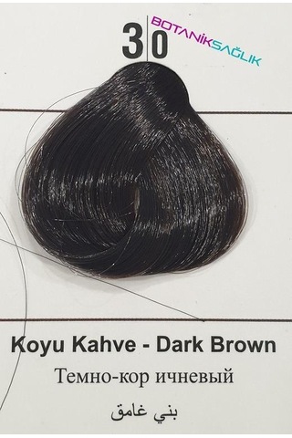 Saç Boyası Tekli Set - 3.0 Koyu Kahve