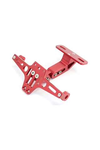 Yaozixa Motosiklet Plaka Tutucusu Cnc Alyuminyum Msx Bws İçin Ayarlanabilir Renkli Modifikasyon Aksesuarı Diğer